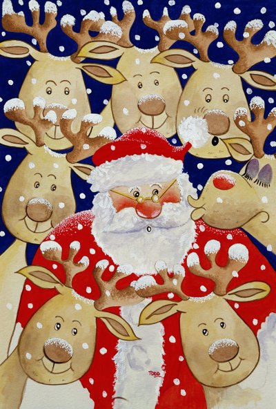 Kiss for Santa by Tony Todd